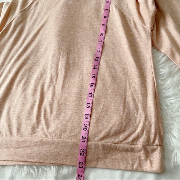 Pink • Marled Raglan Tee - Picture 3 of 7